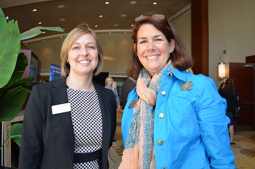 Anrea Knies and Kim Franklin from New College of Florida.