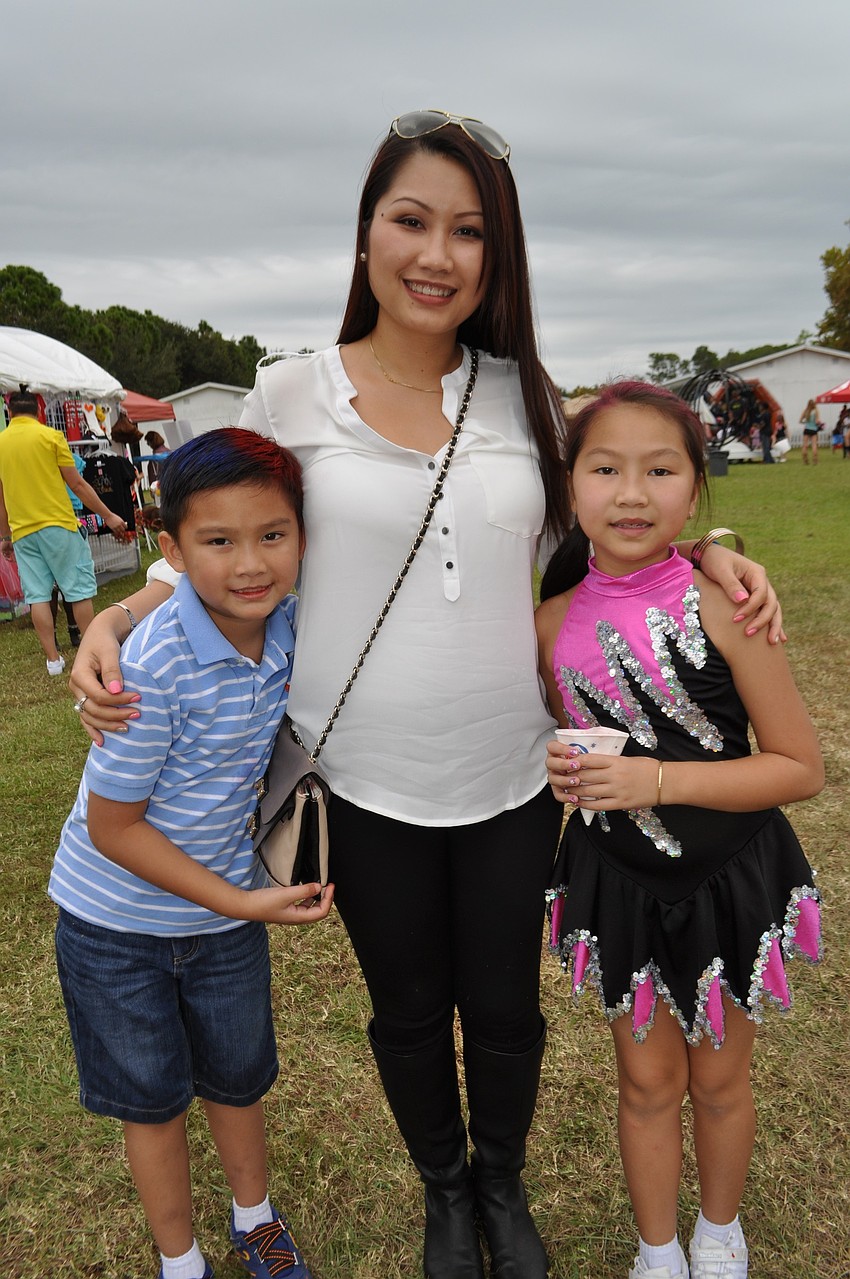 Torrey Truong attends with his mom, Amy Vu, and sister, Tracy Truong.