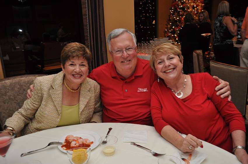 Barbara Gleason joins Bob and Jill Pokorn.