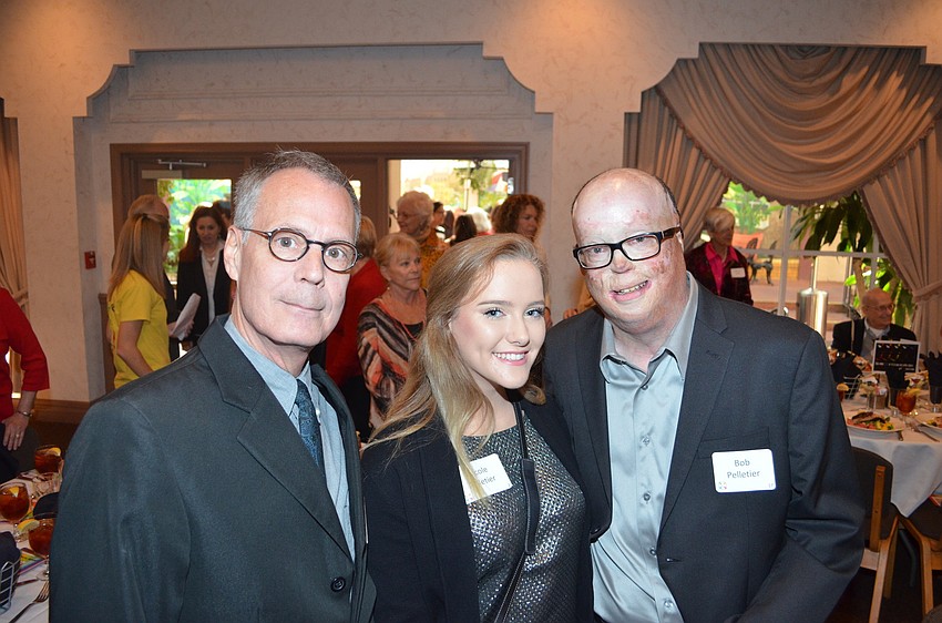 Jeffery Cornwal, Nicole Pelletier and Bob Pelletier