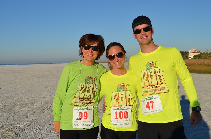 Debra Garro, Elizabeth Garro and Rob Caesar.