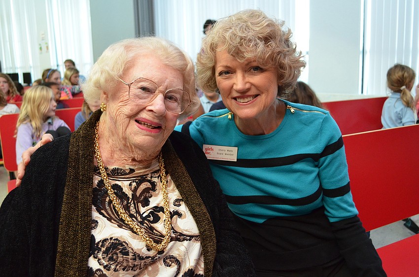 Donna Ogilvie was present to help surprise Sherry Watts with the first ever National Girls Inc. Champions for Girls award.