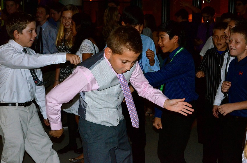 Cameron Ostenson dances to the beat of his own drum.