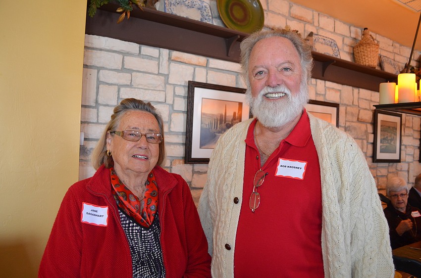 Jane Daganhardt and Bob Krosney