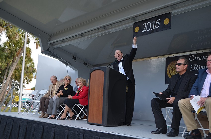 Master of Ceremonies Chuck Sidlow