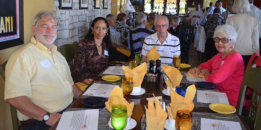 Larry Grossman, Lita Ward and Norman and Enid Fleishmann