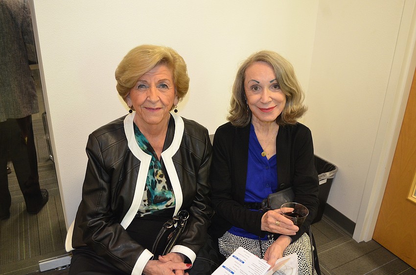 Kay Sharp and Pauline Dimitry