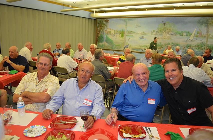 John Lamont, Hugh Fiore, George Noble and Bill Blake