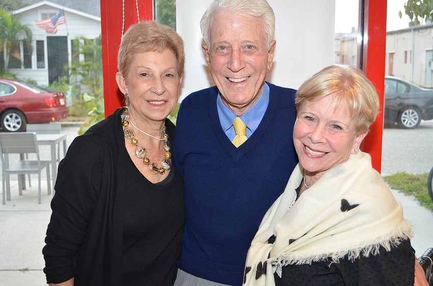 Carol Camiener with Bob and Dottie Baer Garner