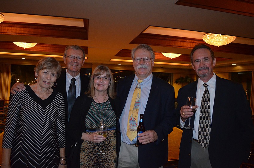 Jane Stephenson, Bob Ray, Jan and Ulf Langgard and Tom Drugan