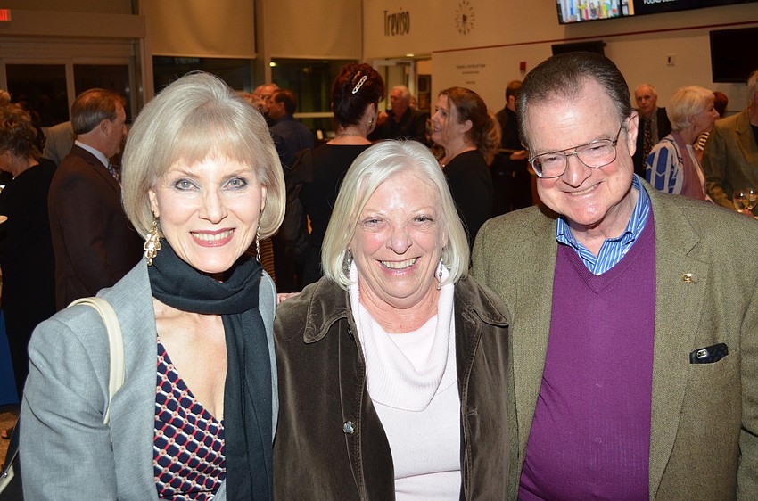 Lynne Foreman, Diana Lucker and Michael Foreman