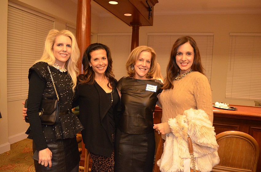 Shelley Sarbey, Michele Schlossberg, Sandy Chororos and Jennie Famiglio