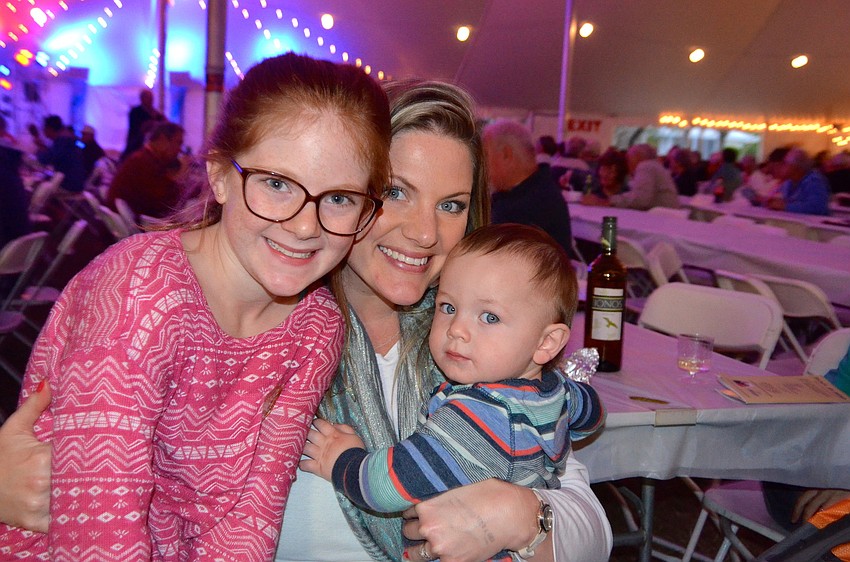 The Najjar family â€” McKenzie, Ashley and Luke â€” loves Greek food.