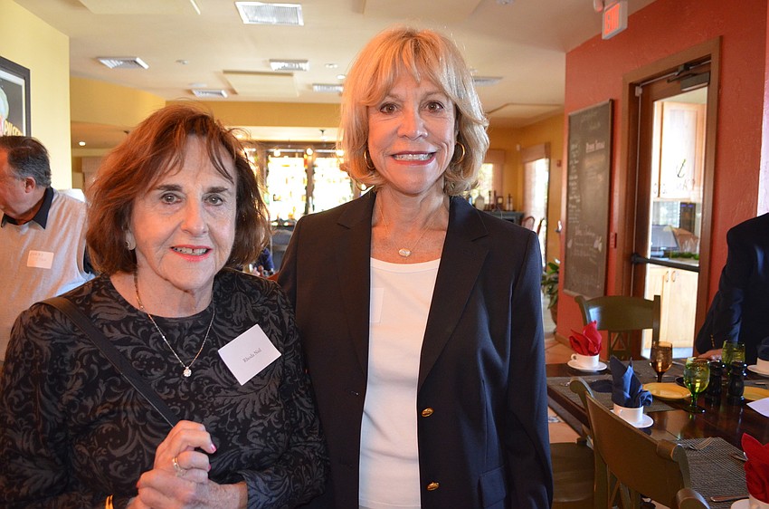 Rhoda Nair and Terry Neis