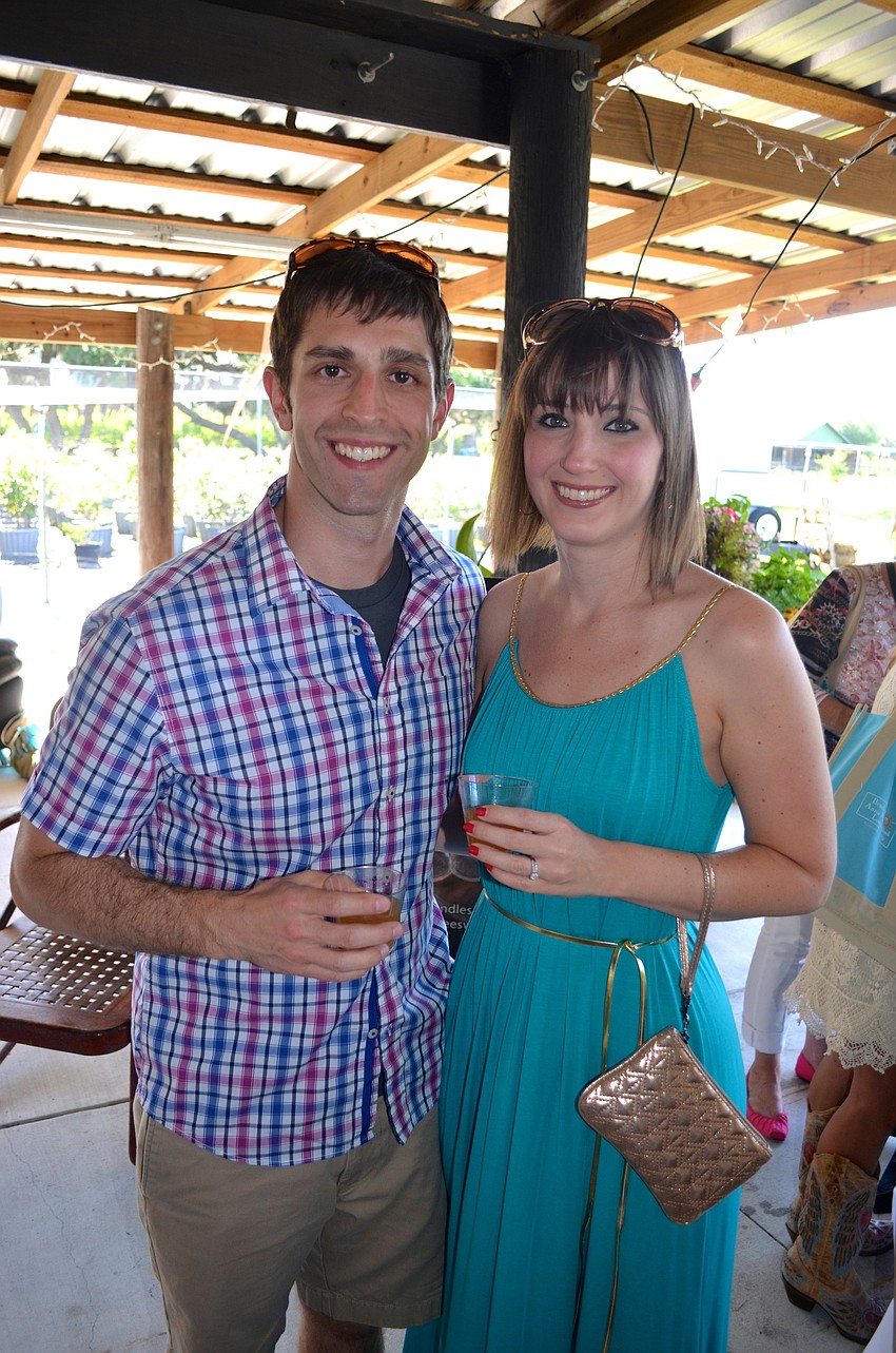 Kevin and Casey Busha enjoy a date night.