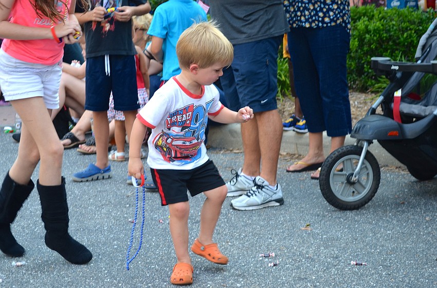 Preston Fulmer satisfies his sweet tooth.