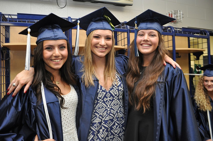 Jordan Brown, Claire Cornetet and Brenna Correy