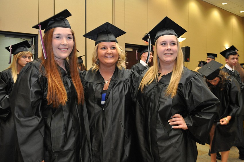 Ryleigh Aubin, Ashley Barnett and Elizabeth Dinsdale