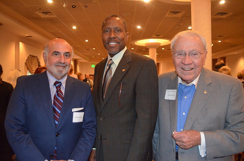 Howard Katz, Florida Rep. Darryl Rouson and Tom Danson