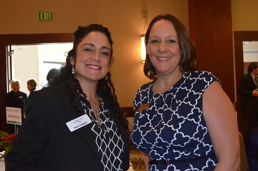 Maria Pugliese with Kim Davis