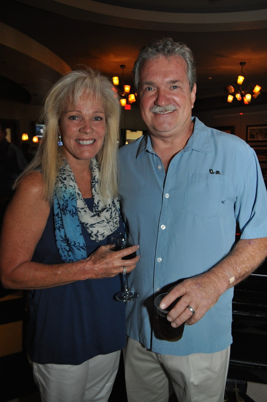 Nancy and Richard Mathias came out for the second time.