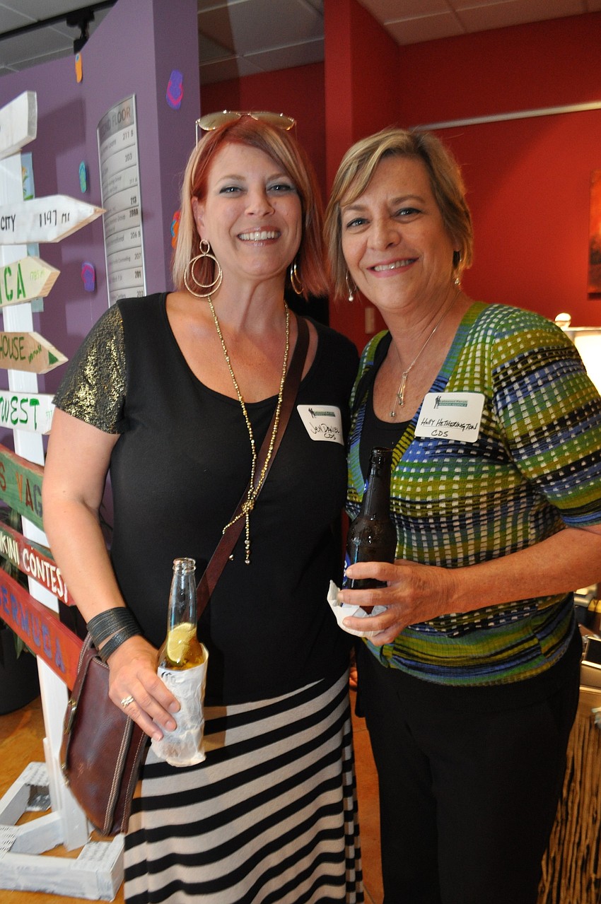 Jen Daniel and Holly Hetherington work for Commercial Design Services.