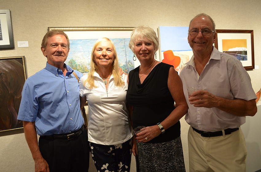 Jerry Wood, Carol Wood, Gail Galbraith and Murray Pattenden