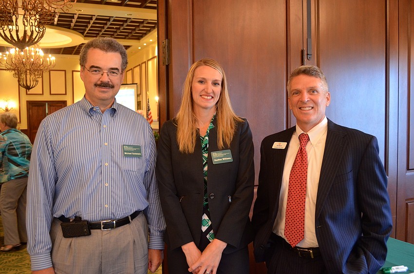 Michael Goldstein, Heather Williams and Dennis McLean.