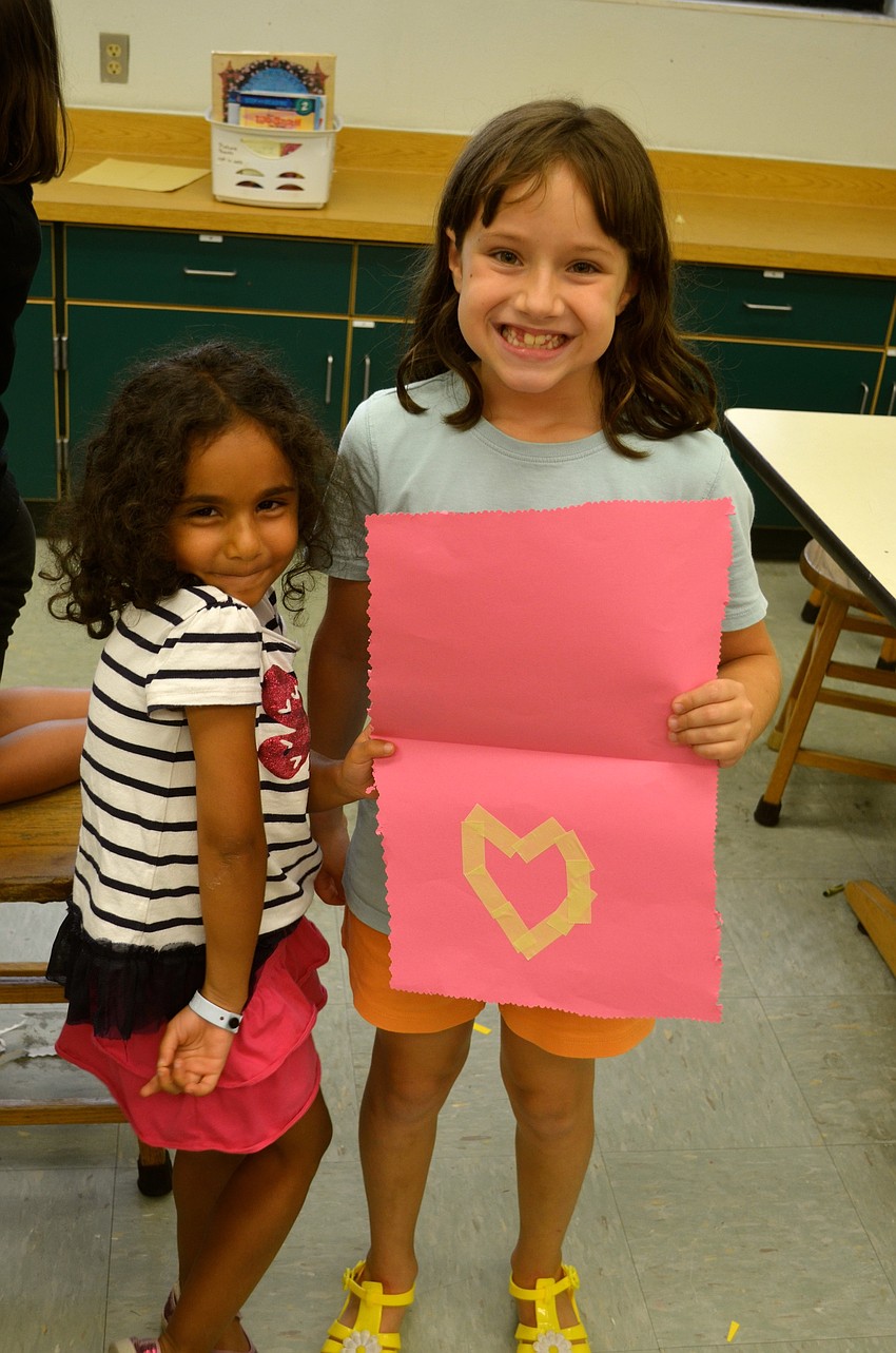 Lilly Yunin and Natalie Arnold.