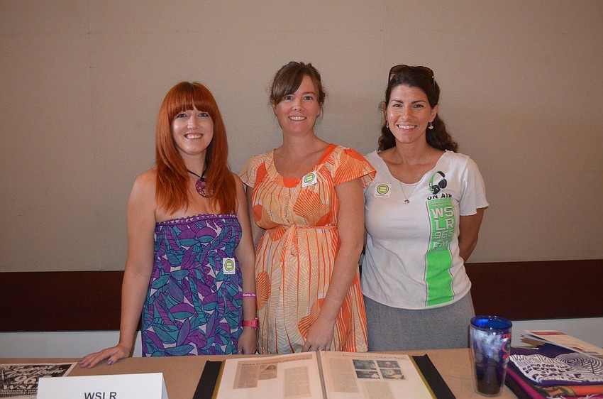 Dana King, Ryan Stanley and Laura Gilkey host WSLR's 