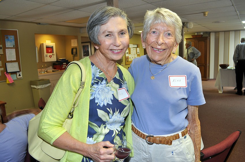 Pat Frain and Alma Cockerham