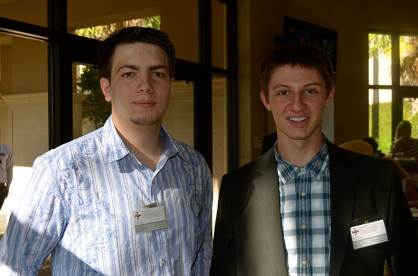 The Alliance's youngest members â€” Dominic Lentini and Tyler Wilkerson.