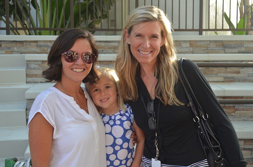 Tina and Elle Miller with Shannon Rohrer-Phillips