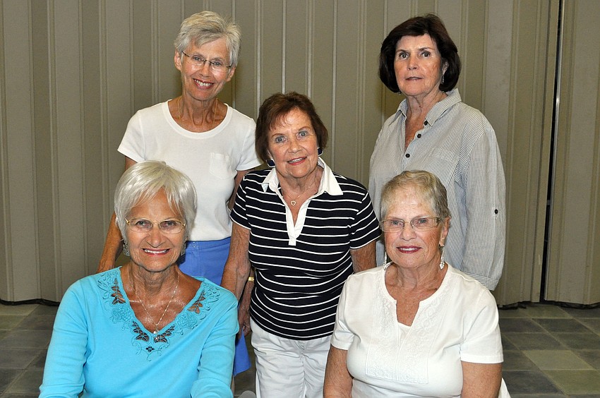 Mary Henry, Clara McGonigle, Dee Tornillo, Pat McGouran and Dionne Reinert