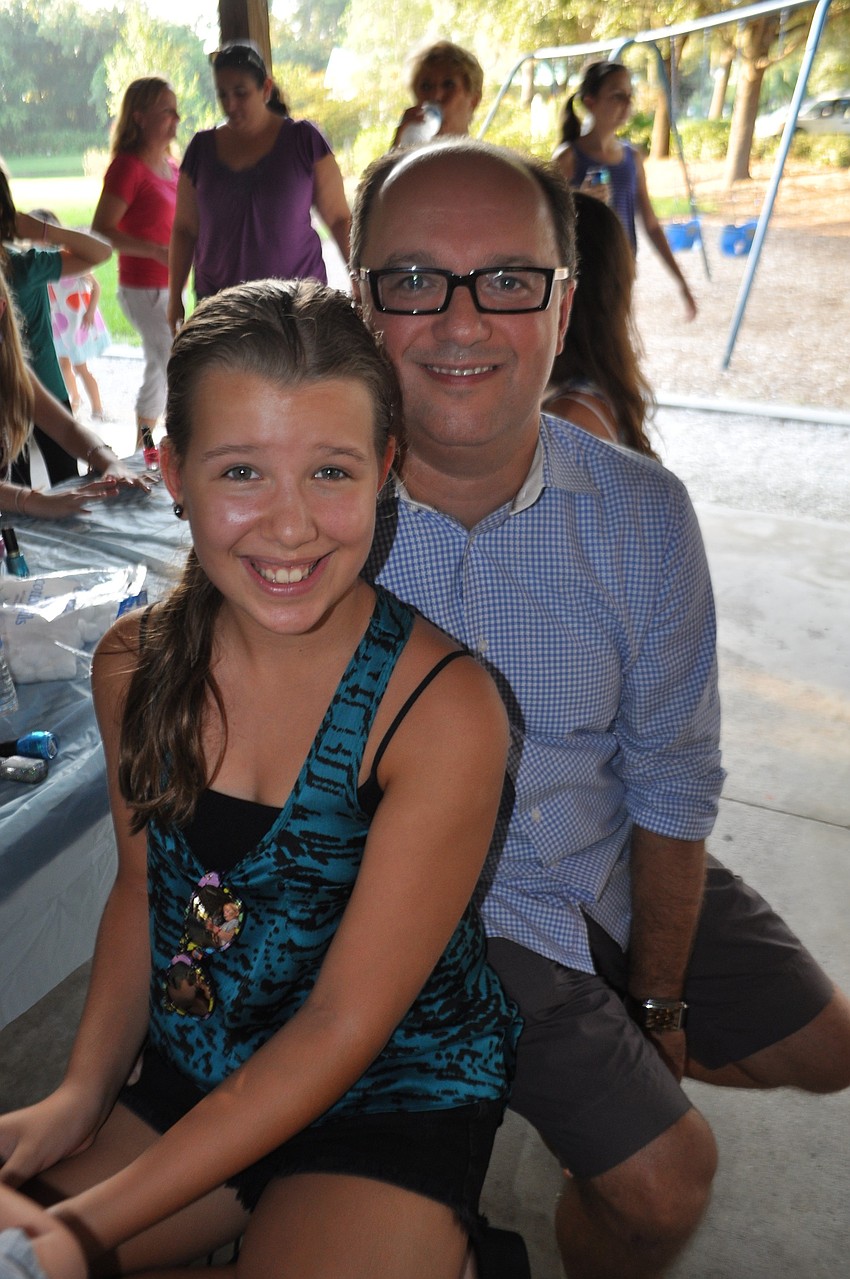 Gabby and Igor Barmash enjoy the festivities.