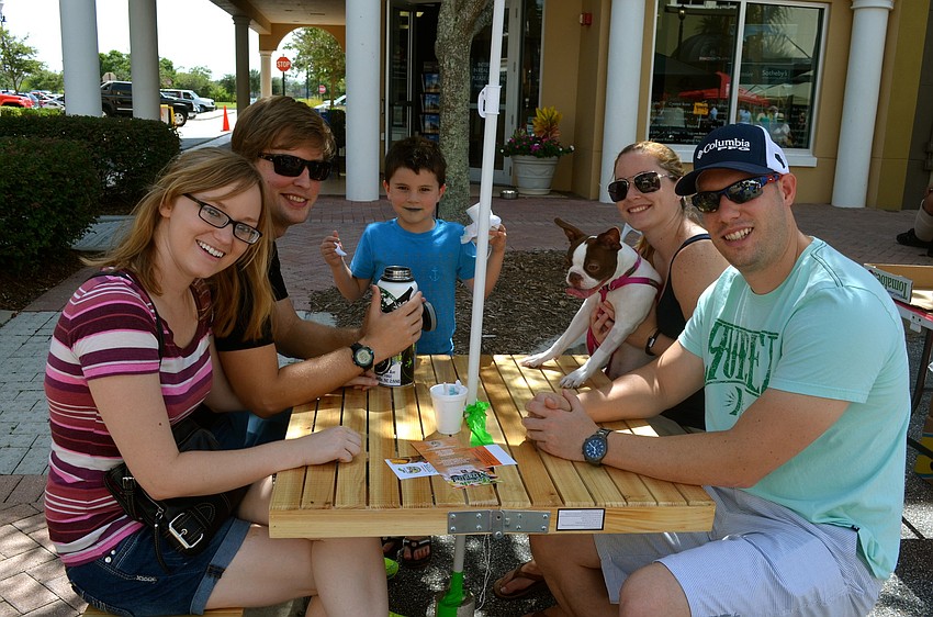 Kelsey Hage, John Wassenaar, Jack and Jamie Brock and Andrew Arbor