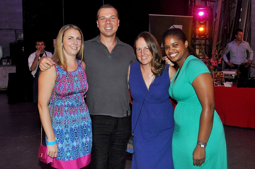 Rebecca and Brad Williams with Rebecca Walsh and Kellie Dupree