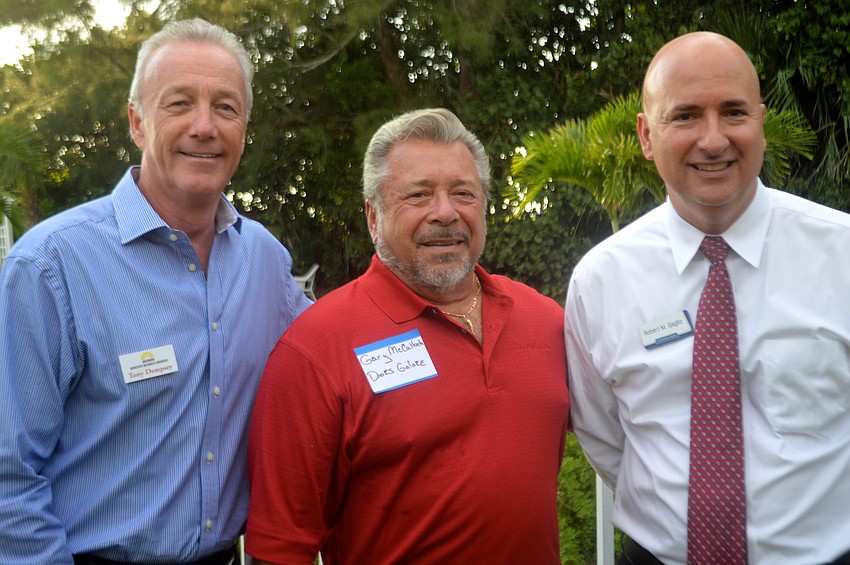 Tony Dempsey, Gary McCulloch and Robert Gagllo
