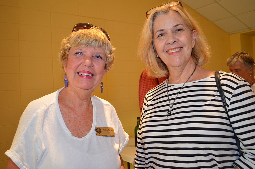 Kathie Hayes and Cali Lampton.