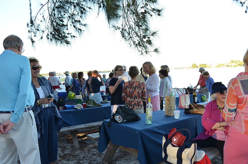 The Bird Key Yacht Club catered to club members on South Lido Beach.