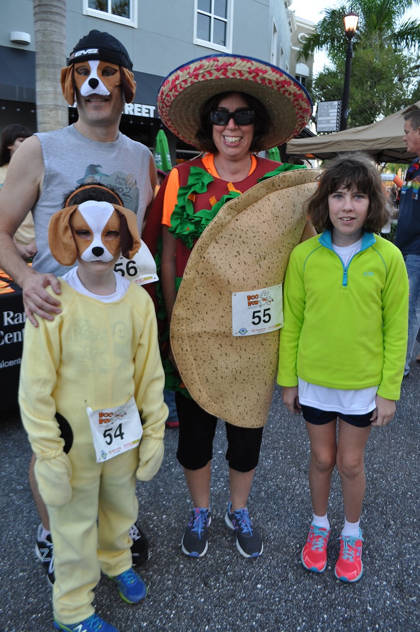 Eric, Michael, Laura and Adrienne Brady live in Lakewood Ranch.