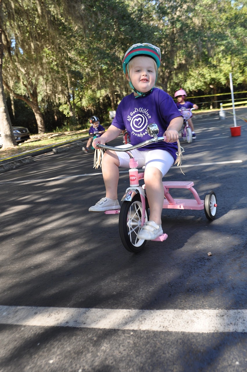 Addisson Gebhart is 3 years old.