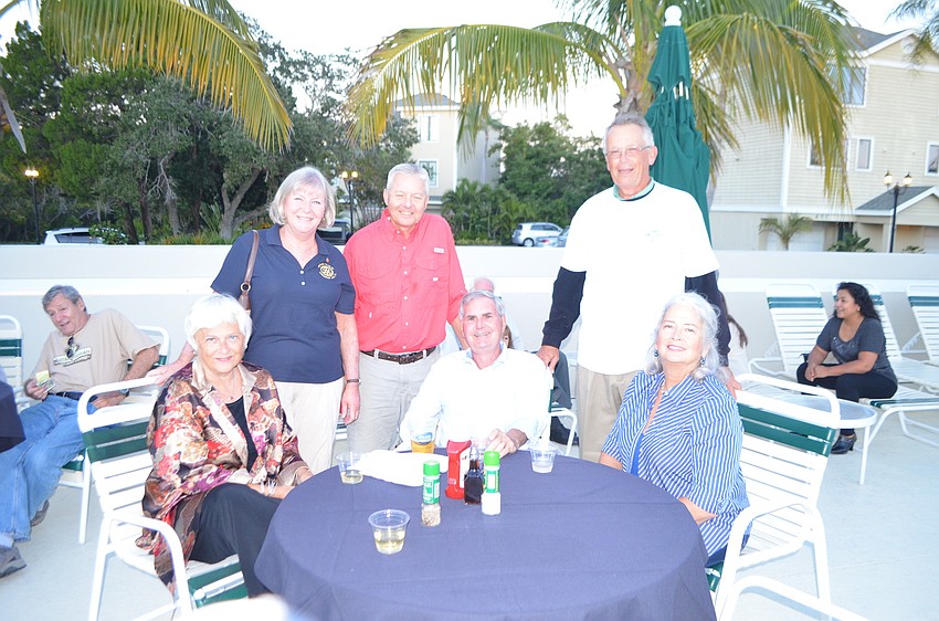 Karen Holbrook, Carol Erker, Bob Erker, Tom Pituch, Jim Holbrook and Cindy Barnes