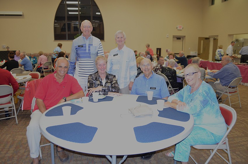 Wiley, Osborn, Fran Osborn, Hugh Moss, Mary Moss, Kay Tschannen and Keith Tschannen