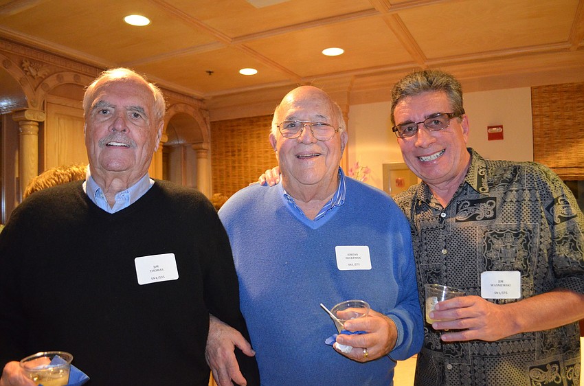 Jim Thomas, Jordan Hecktman and Jim Wasniewski