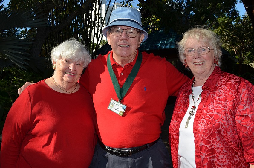 Jewell Emswiller, Andy Papineaua and Jane.
