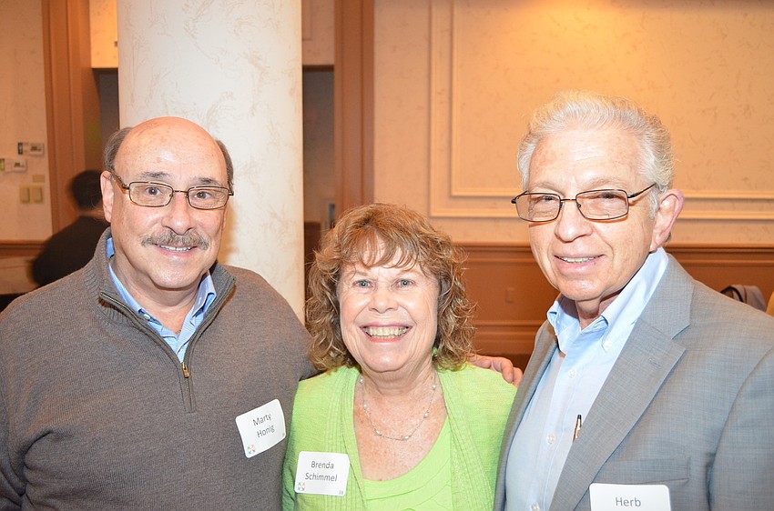 Marty Honig, Brenda and Herb Schimmel
