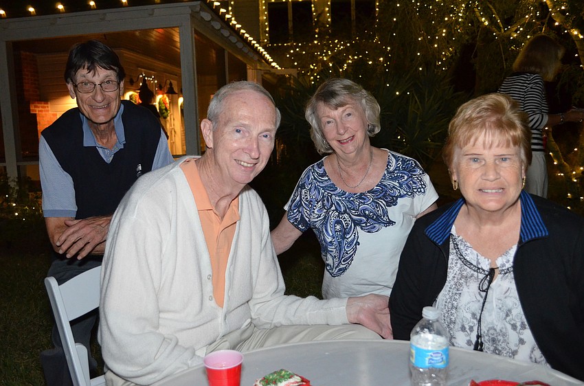 Howard Pickering, Richard Glanz, Marilyn Probst and Jan Glanz.