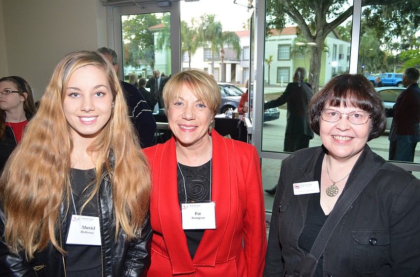 Muriel Holloway, Pat Thompson and Claudia Cumber-Jones