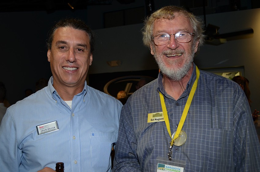 Adam Miller, Keller Williams Reality and Ed Nugent, Conerstone Signs & Graphics.